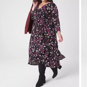 Lane Bryant floral dress